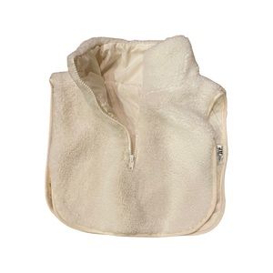 H&M Half-Zip Faux Shearling Collar